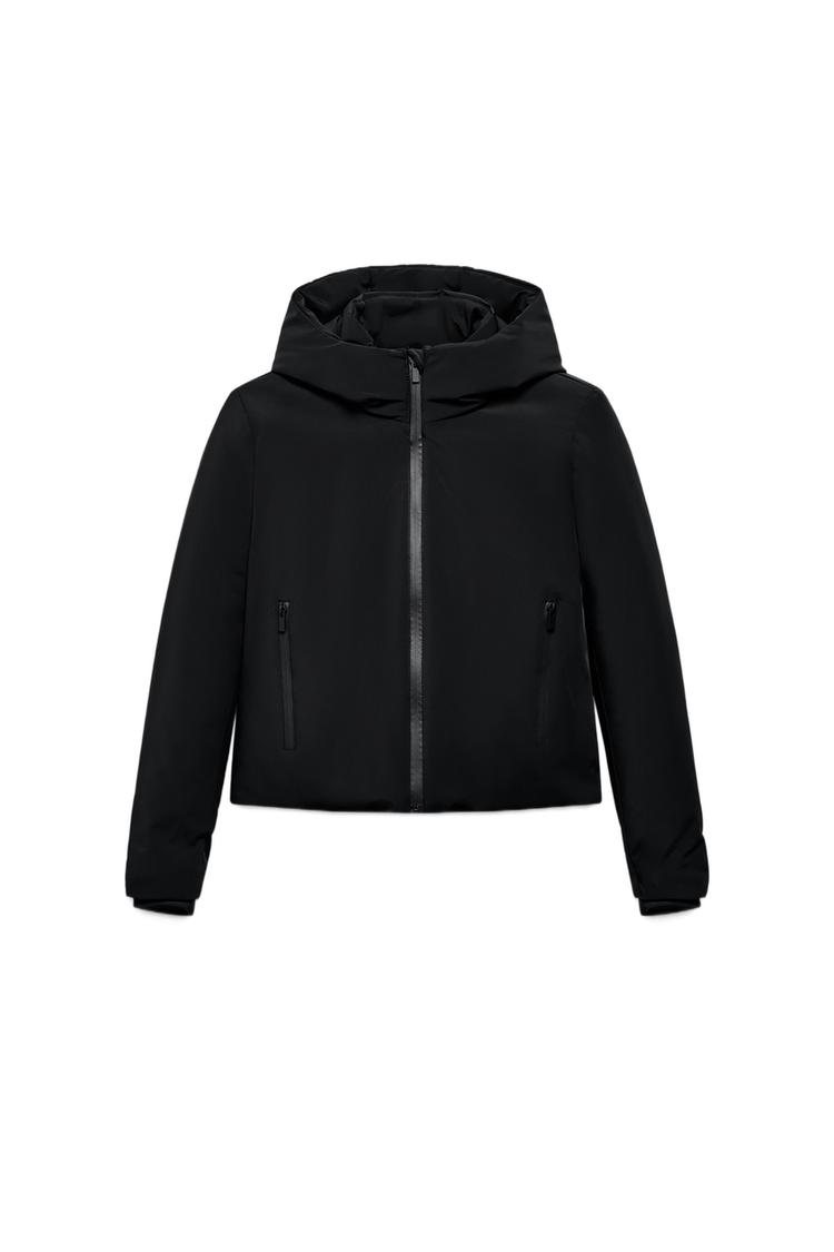 ANORAQUE COM CAPUZ WATER REPELLENT WINDPROOF