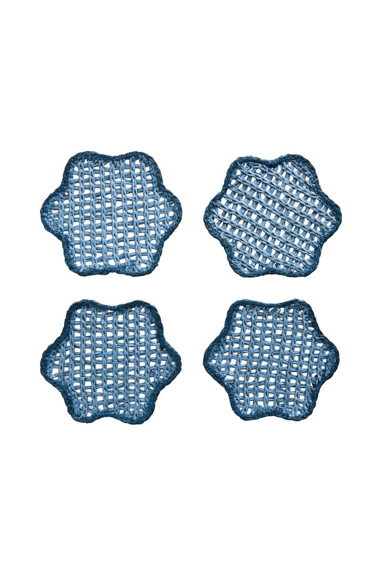 PACK BASES PARA COPOS PAPEL ENTRANÇADO (4 UN.)