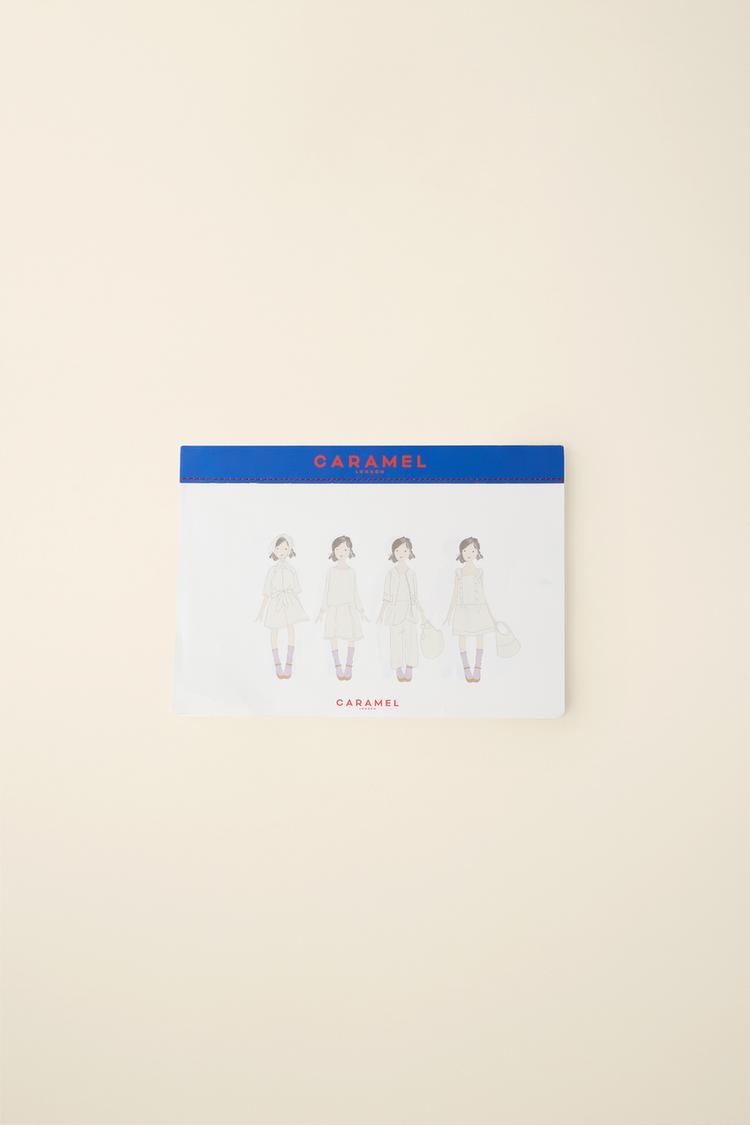 BLOCO DE STICKERS CREATED BY CARAMEL LONDON X ZARA